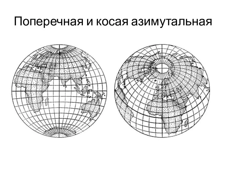 Поперечная и косая азимутальная