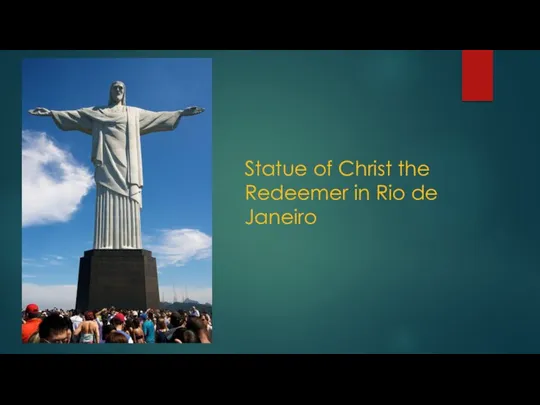 Statue of Christ the Redeemer in Rio de Janeiro