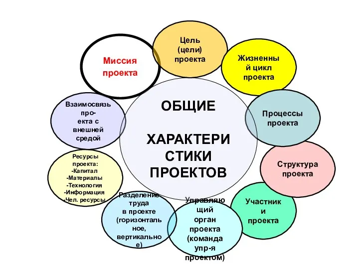 Миссия проекта - Цель (цели) проекта Участники проекта Жизненный цикл