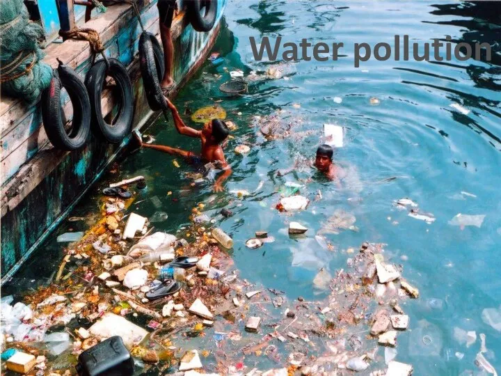 Water pollution