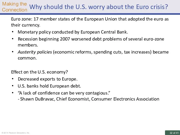 Why should the U.S. worry about the Euro crisis? Euro