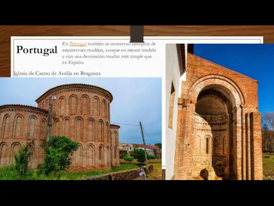 Portugal Iglesia de Castro de Avelãs en Braganza En Portugal