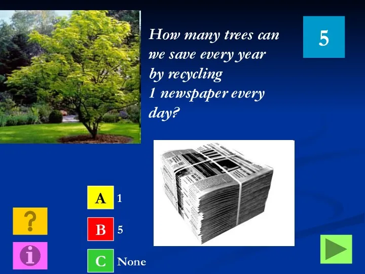 How many trees can we save every year by recycling