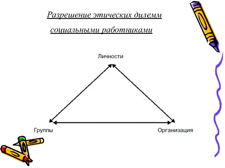 Разрешение этических дилемм социальными работниками