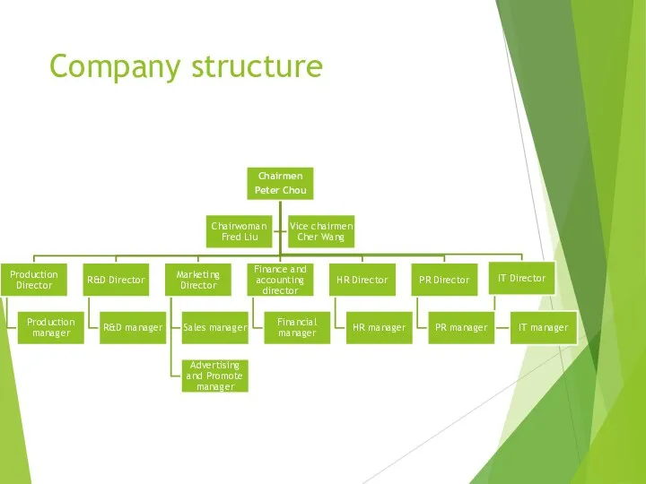 Company structure