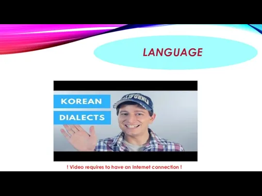 LANGUAGE ! Video requires to have an Internet connection !