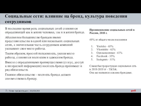 В последнее время роль социальных сетей становится определяющей как в