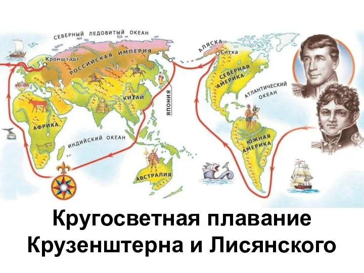 Кругосветная плавание Крузенштерна и Лисянского