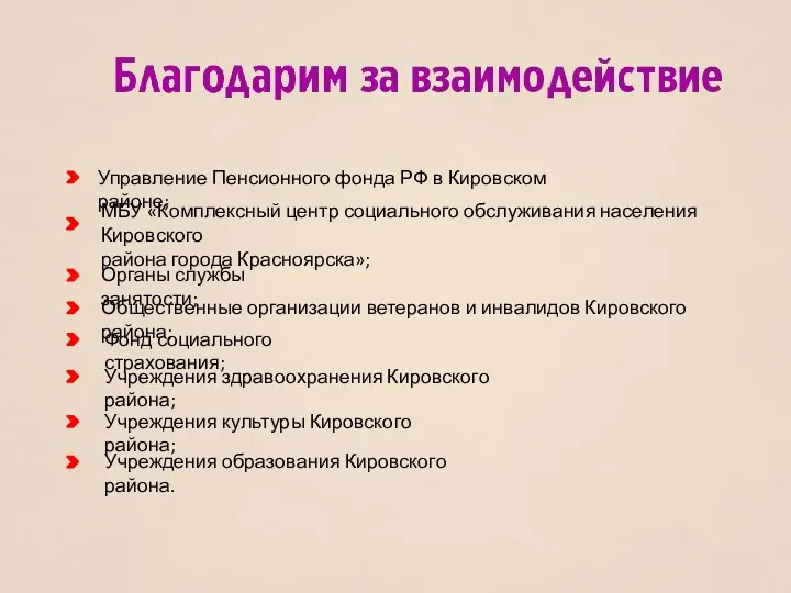 Управление Пенсионного фонда РФ в Кировском районе; Фонд социального страхования;