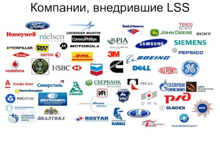 Компании, внедрившие LSS