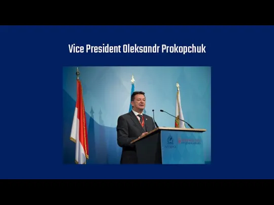 Vice President Oleksandr Prokopchuk