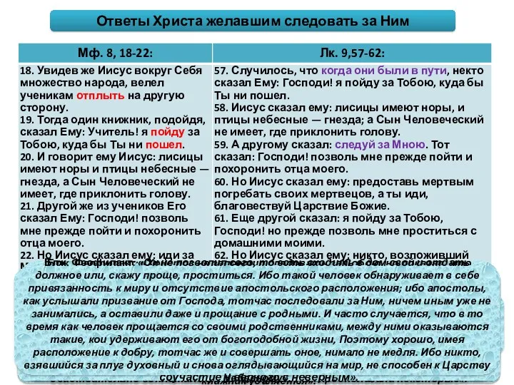 Свт. Иоанн Златоуст: «Последний (книжник), видя многие знамения, и то,