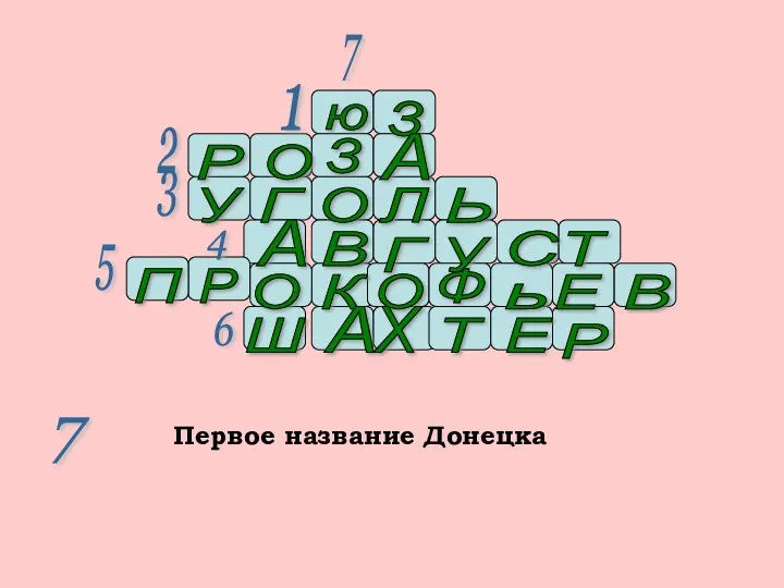 7 1 2 3 4 5 6 7 ю З