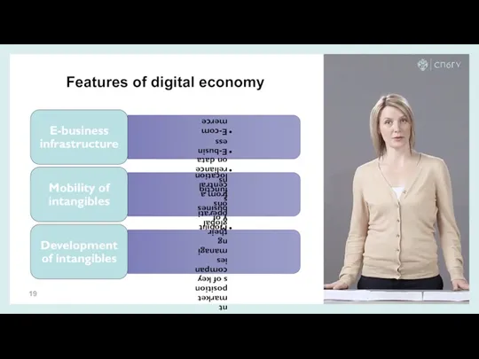 Features of digital economy