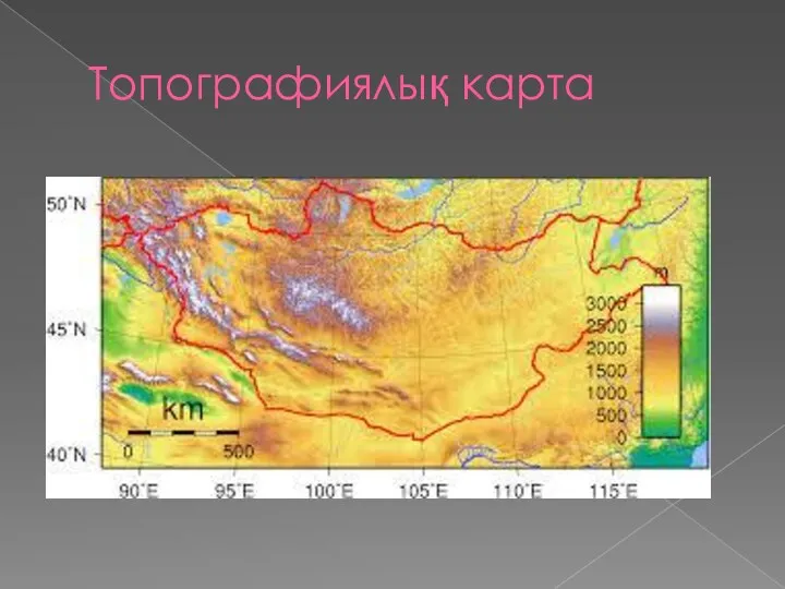 Топографиялық карта