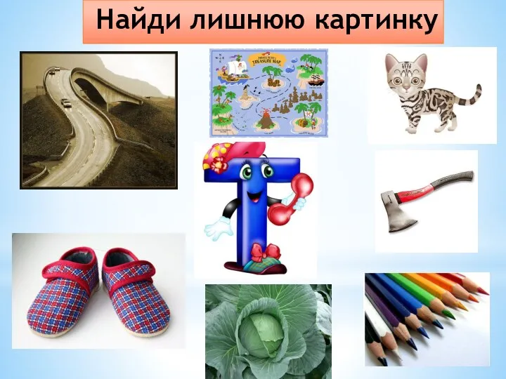 Найди лишнюю картинку