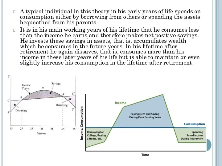 A typical individual in this theory in his early years