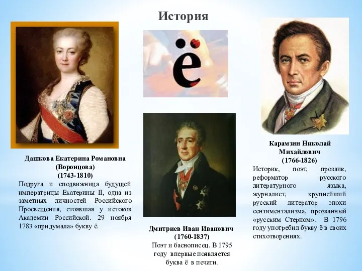 История Дашкова Екатерина Романовна (Воронцова) (1743-1810) Подруга и сподвижница будущей