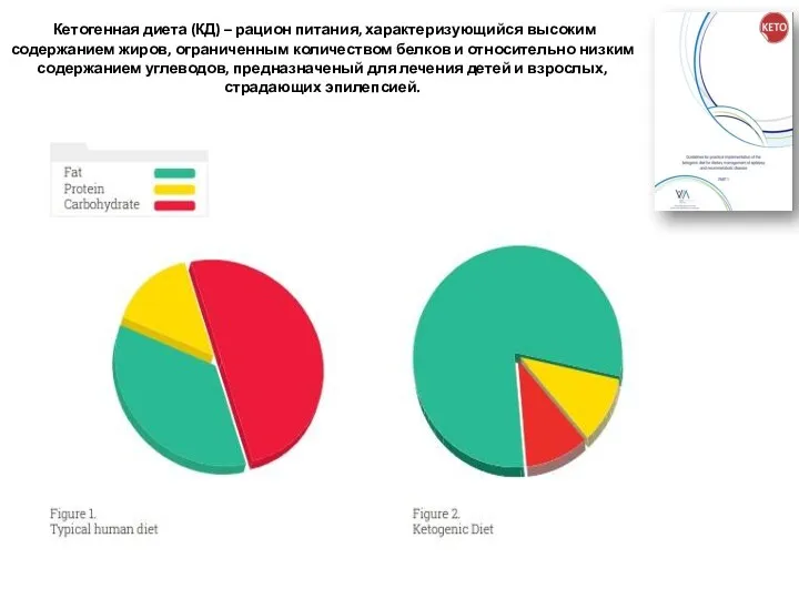 Кетогенная диета (КД) – рацион питания, характеризующийся высоким содержанием жиров,