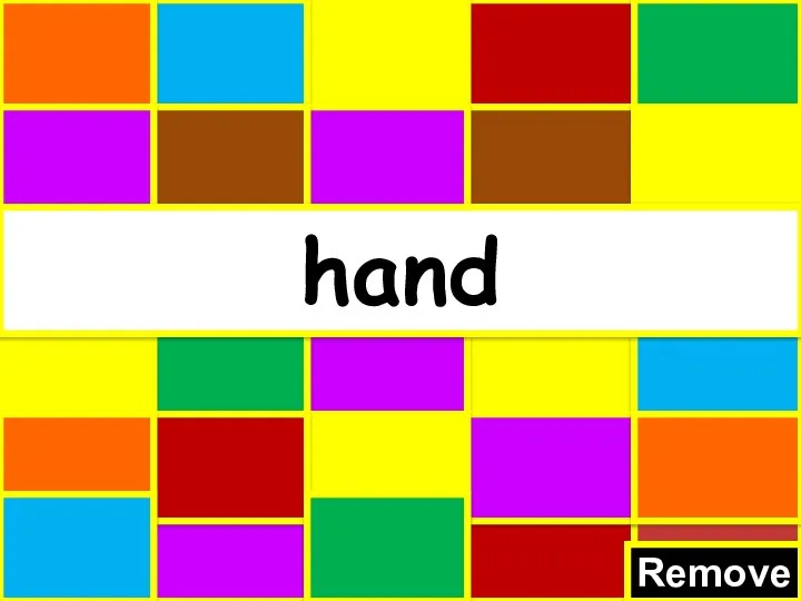 Remove hand