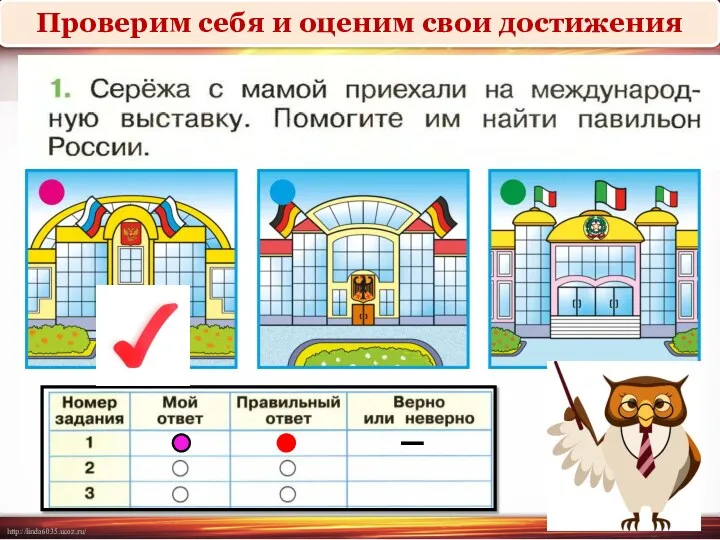 Проверим себя и оценим свои достижения _