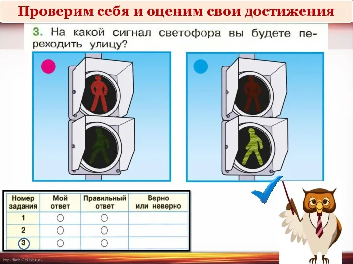 Проверим себя и оценим свои достижения