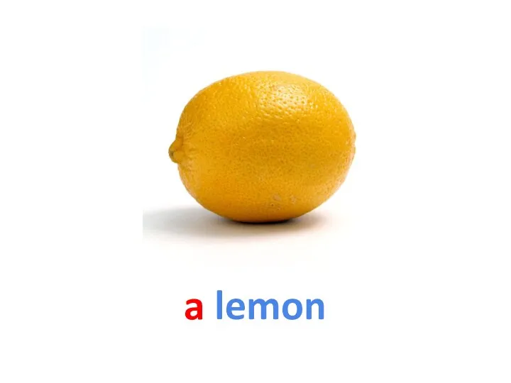 a lemon