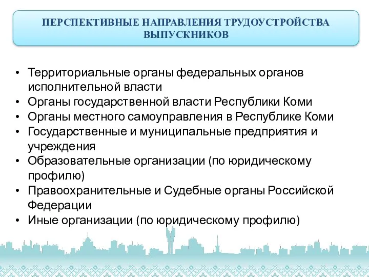 Территориальные органы федеральных органов исполнительной власти Органы государственной власти Республики