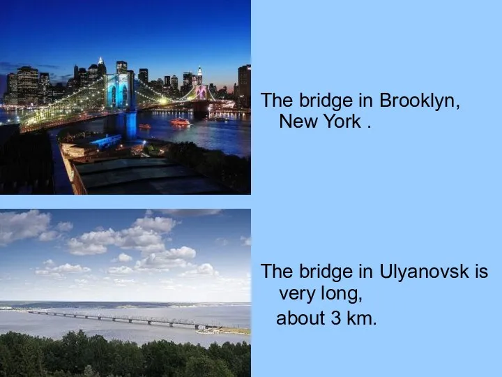 The bridge in Brooklyn, New York . The bridge in