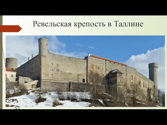 Ревельская крепость в Таллине