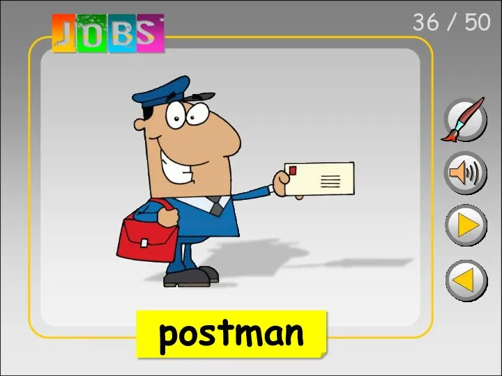 36 / 50 postman