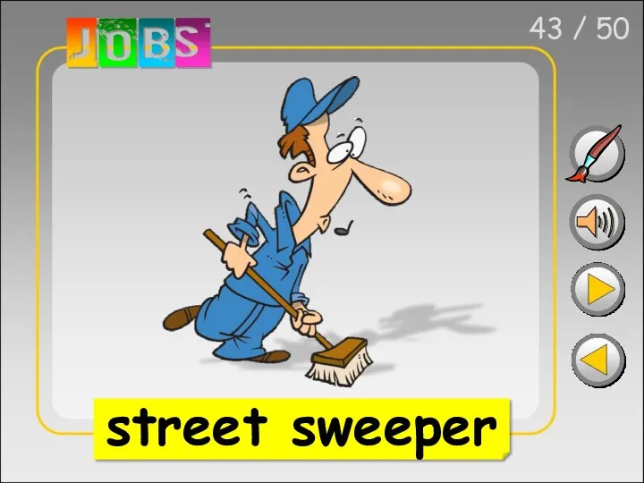 43 / 50 street sweeper