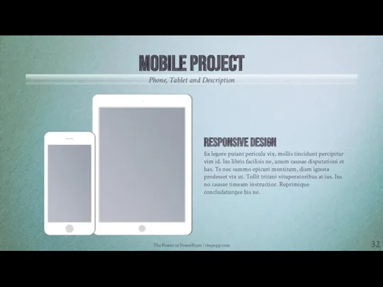 The Power of PowerPoint | thepopp.com MOBILE PROJECT Phone, Tablet and Description Responsive