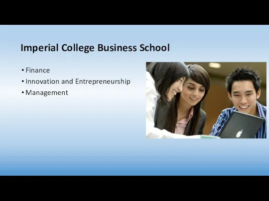 Imperial College Business School Finance Innovation and Entrepreneurship Management