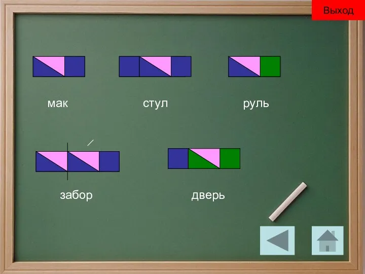 Выход мак стул руль забор дверь