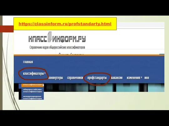 https://classinform.ru/profstandarty.html