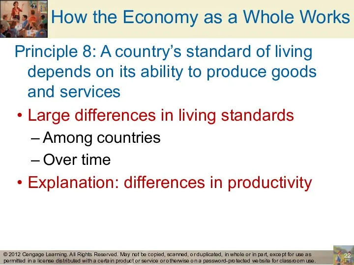 How the Economy as a Whole Works Principle 8: A