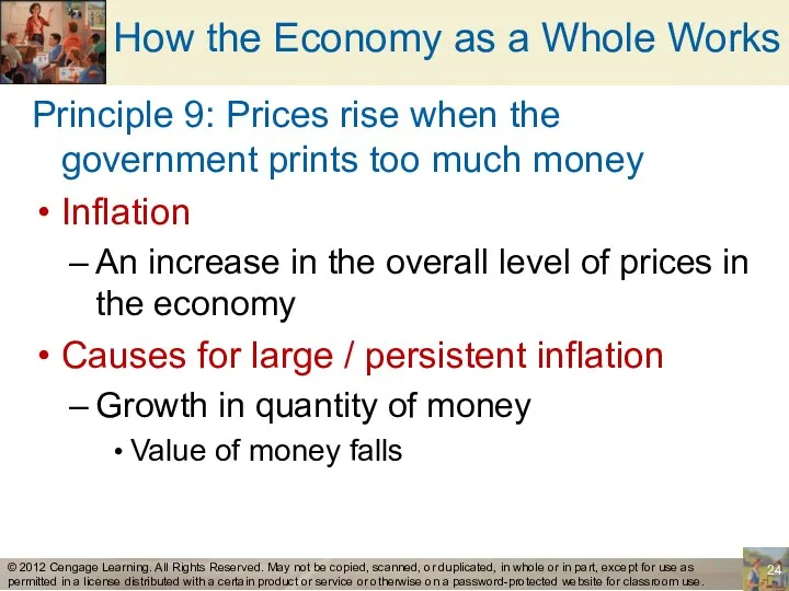 How the Economy as a Whole Works Principle 9: Prices