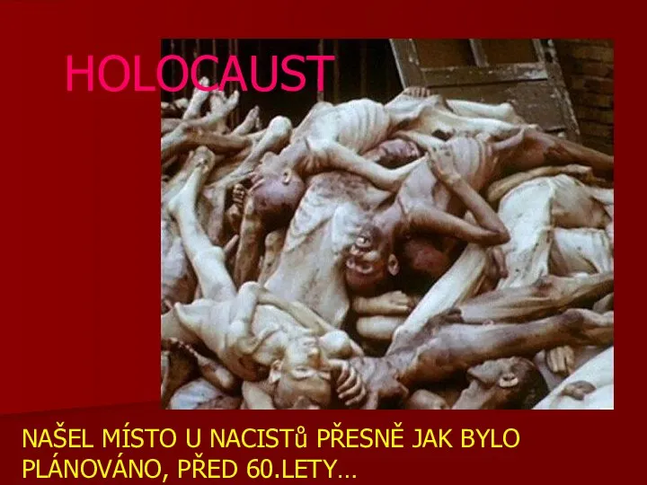 NAŠEL MÍSTO U NACISTů PŘESNĚ JAK BYLO PLÁNOVÁNO, PŘED 60.LETY… HOLOCAUST