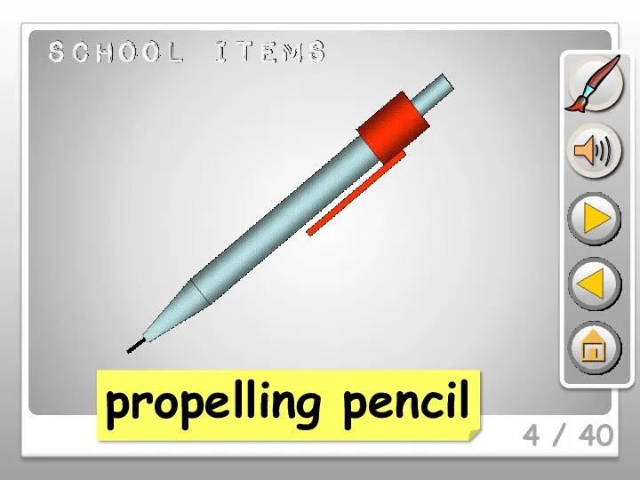 4 / 40 propelling pencil