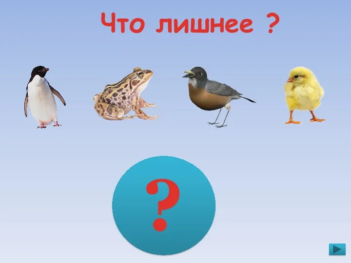 Что лишнее ? ?