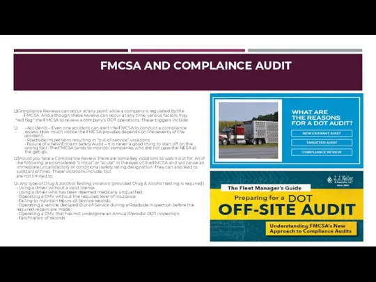 Compliance Reviews can occur at any point while a company