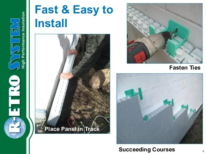Fast & Easy to Install Fasten Ties