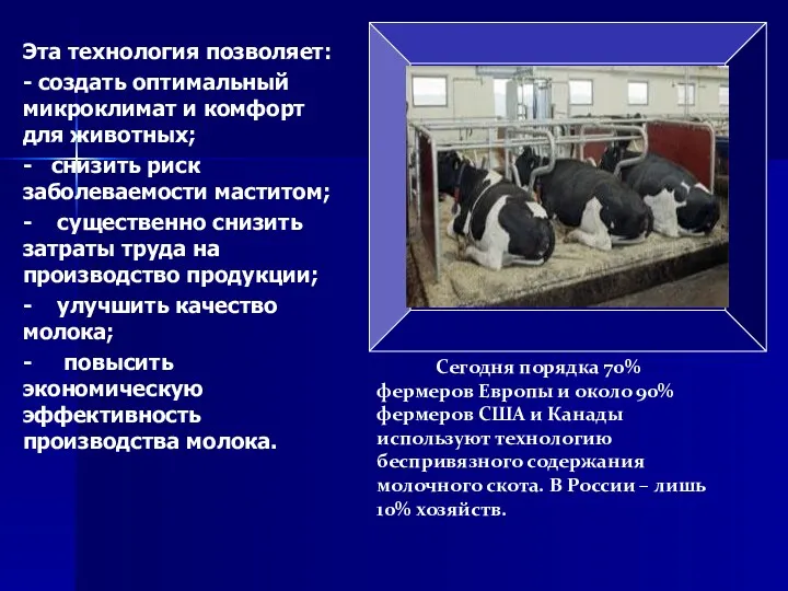 Эта технология позволяет: - создать оптимальный микроклимат и комфорт для