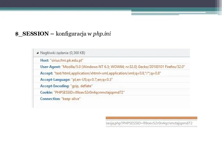 $_SESSION – konfiguracja w php.ini