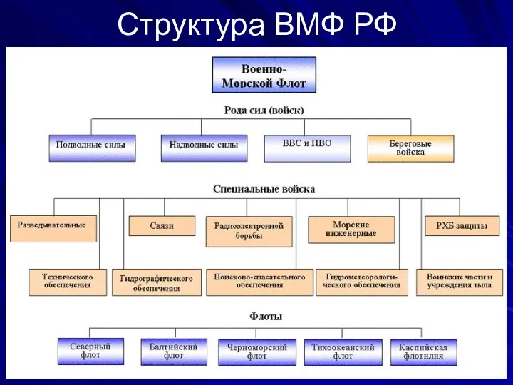 Структура ВМФ РФ