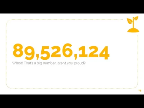 89,526,124 Whoa! That’s a big number, aren’t you proud?