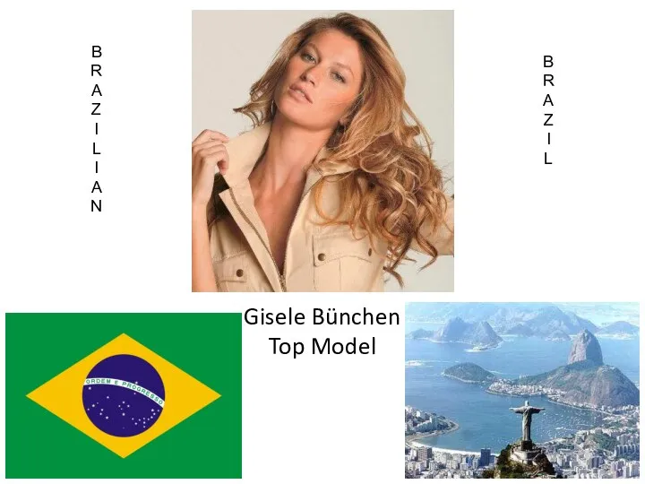 Gisele Bünchen Top Model BRAZILIAN BRAZIL