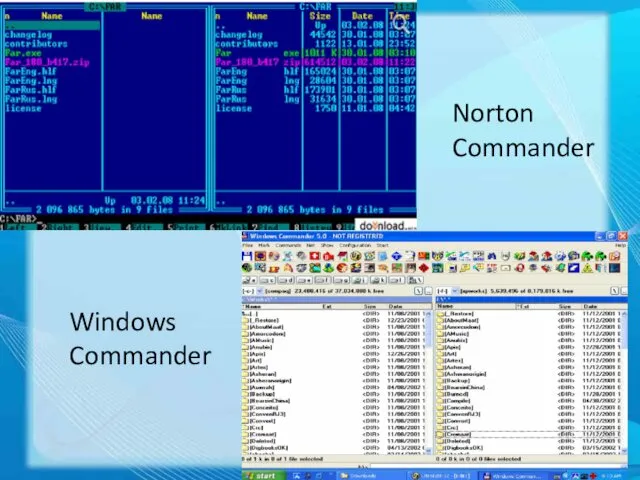 Norton Commander Windows Commander
