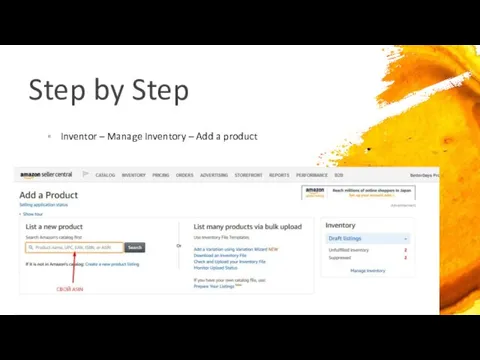 Step by Step Inventor – Manage Inventory – Add a product